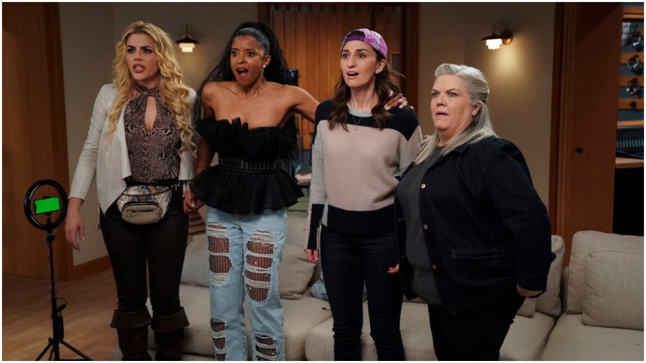 Busy Philipps, Renée Elise Goldsberry, Sara Bareilles, Paula Pell