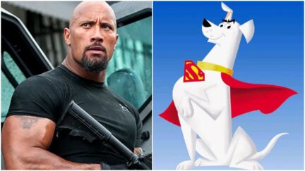 the rock and krypto the superdog