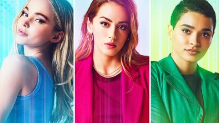 Chloe Bennet (Blossom), Dove Cameron (Bubbles) and Yana Perrault (Buttercup)