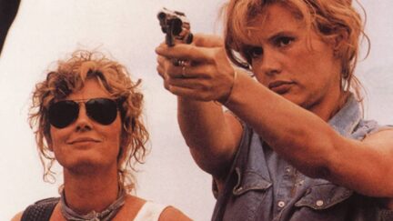 Geena Davis and Susan Sarandon in Thelma & Louise (1991)