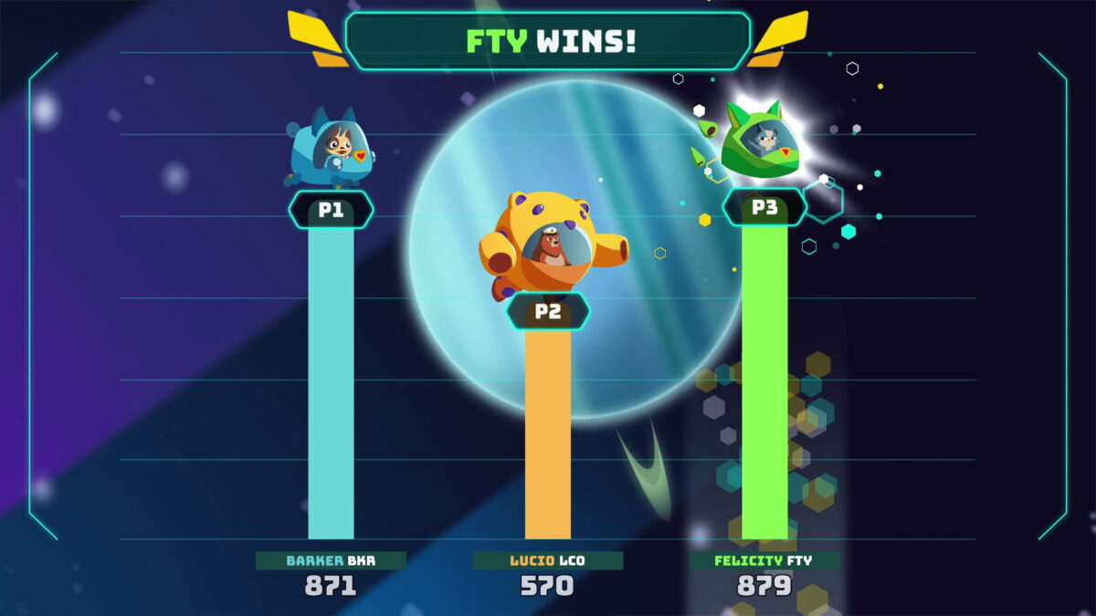 End of level screen B.ARK