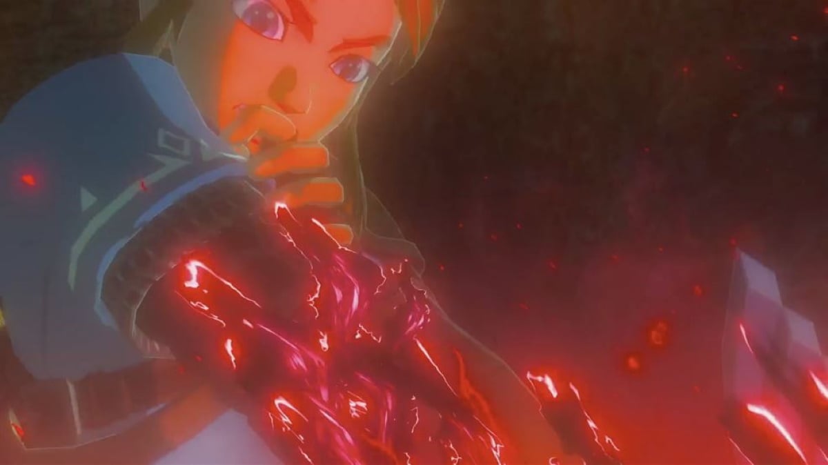 Link in the new BOTW 2 trailer