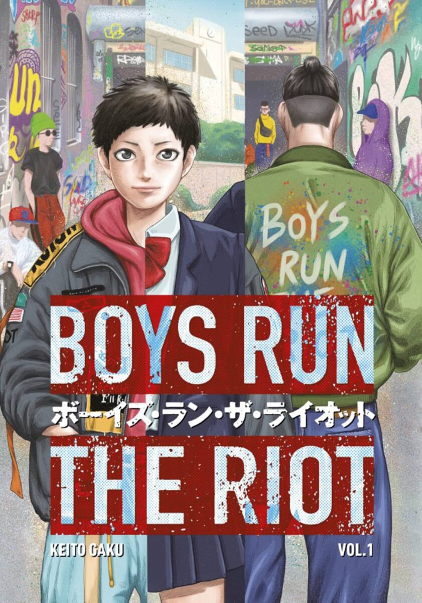 Cover to Boys Run the Riot vol 1