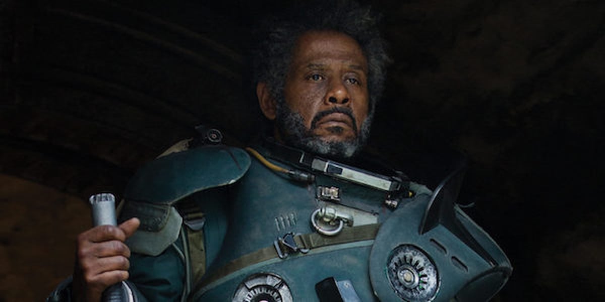 Forest Whitaker as Saw Gerrera in Rogue One