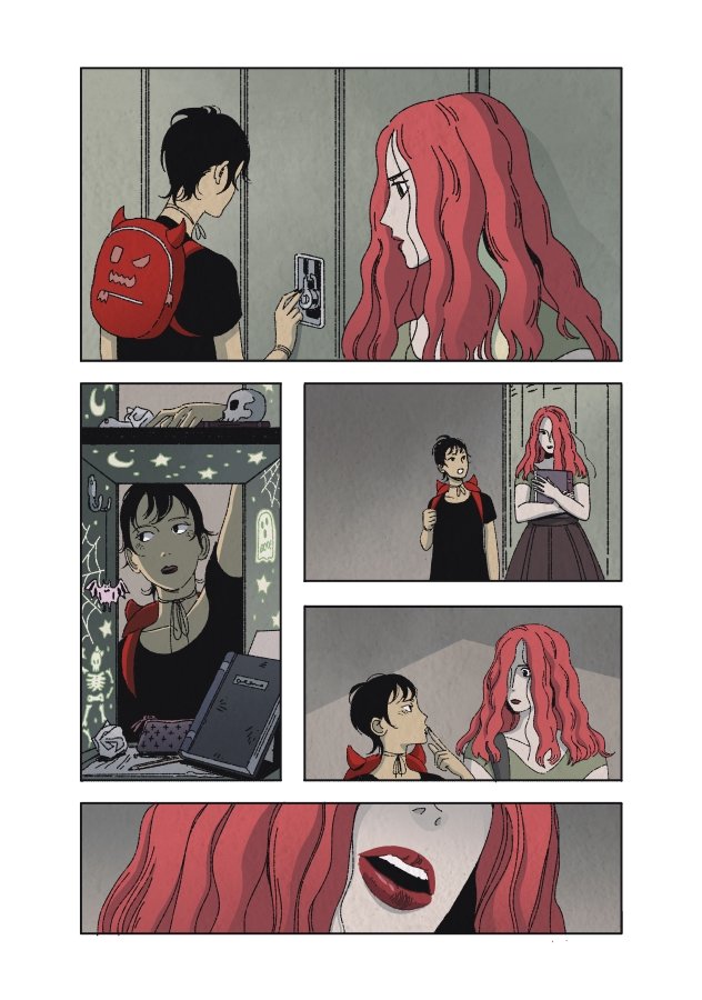 Ivy and Alice at school