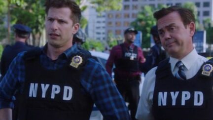 Jake Peralta and Charles Boyle Brooklyn Nine-Nine.