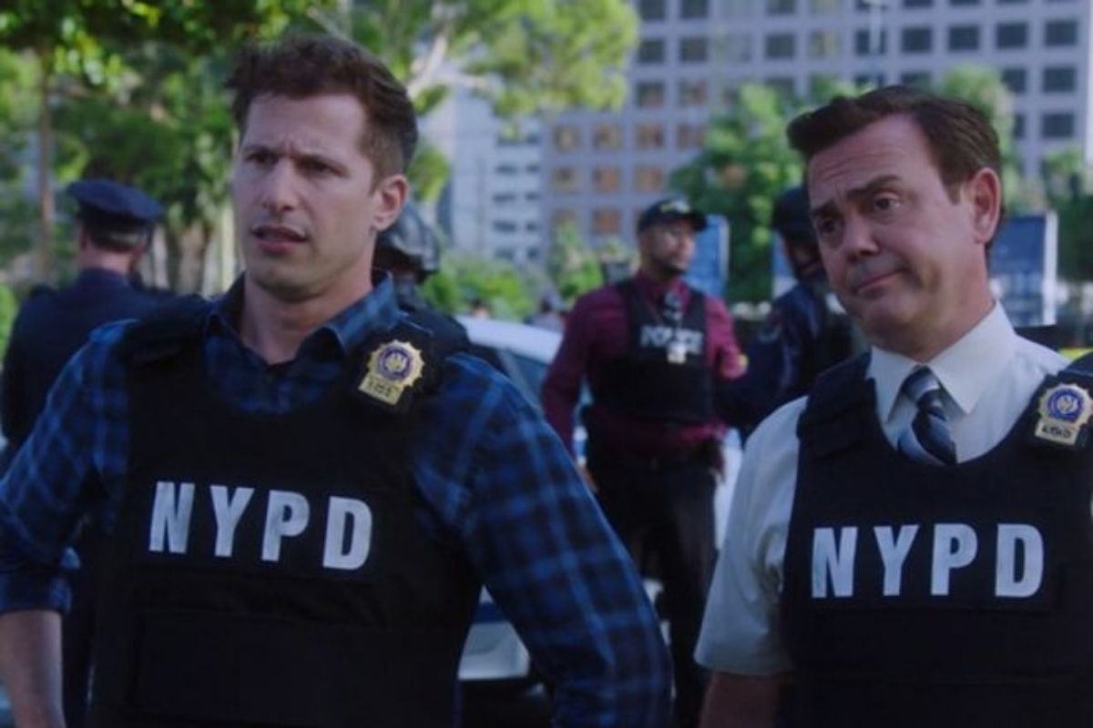 Jake Peralta and Charles Boyle Brooklyn Nine-Nine.
