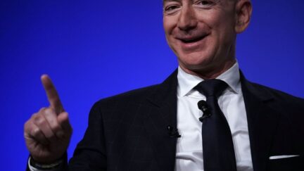 Amazon's Jeff Bezos at Air Force Association Air, Space, and Cyber Conference.