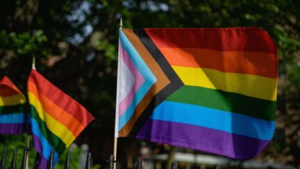 Pride Flag at the Stonewall National Monument