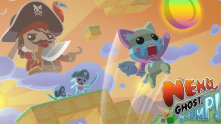 Key art for Neko Ghost Jump