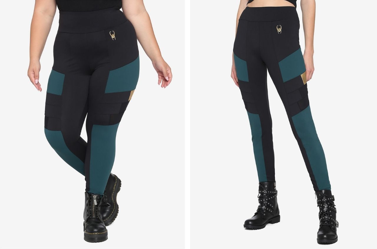 Loki Mesh Inset Panle Leggings