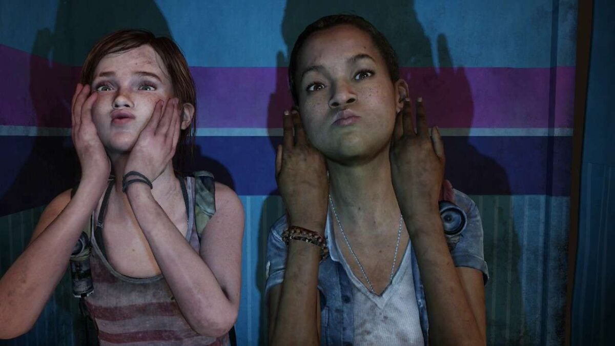 Ellie and Riley in The Last of Us: Left Behind