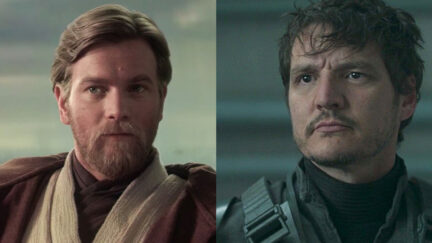 ewan mcgregor as obi-wan and pedro pascal as din djarin