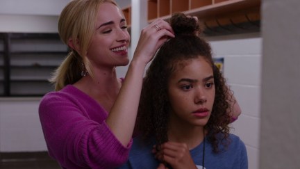 Antonia Gentry and Brianne Howey are our mother daughter duo