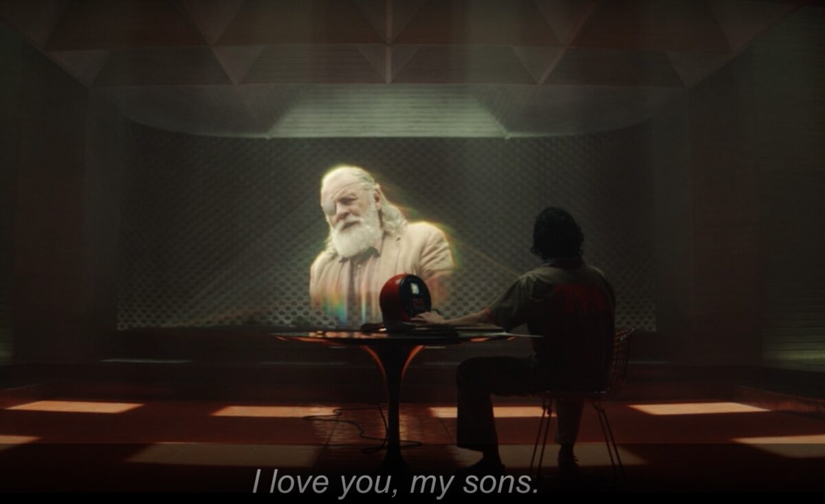 Odin tells Thor and Loki that he loves them