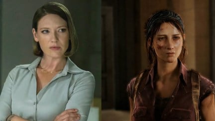 Anna Torv is Tess in the Last of Us