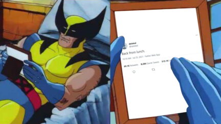 Wolverine meme + Back From Lunch