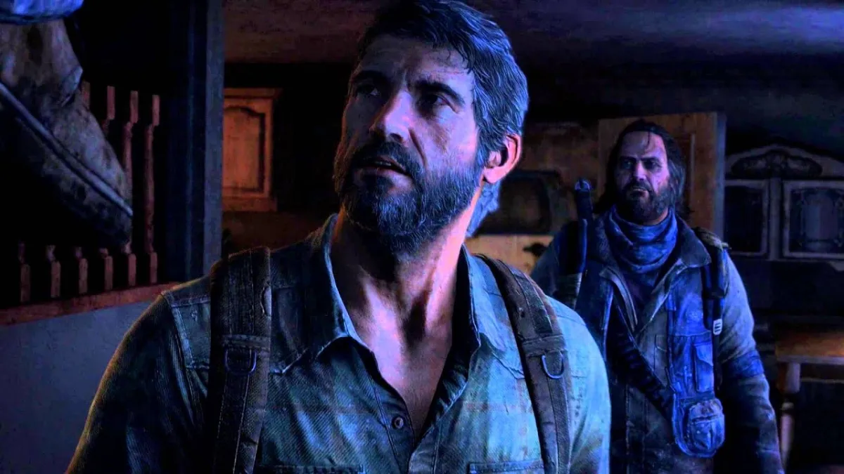 Joel Miller and Bill in the Last of Us