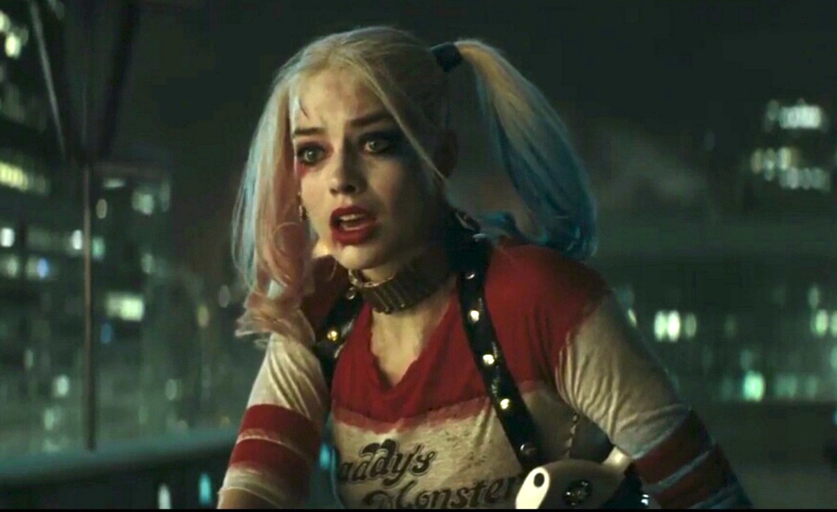 Harley Quinn in the first Suicide Squad movie.