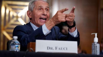 Dr. Fauci responds ot accusations by Sen. Rand Paul at COVID-19 committee meeting.