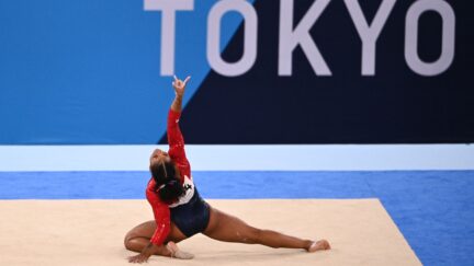 Jordan Chiles at the Olympics