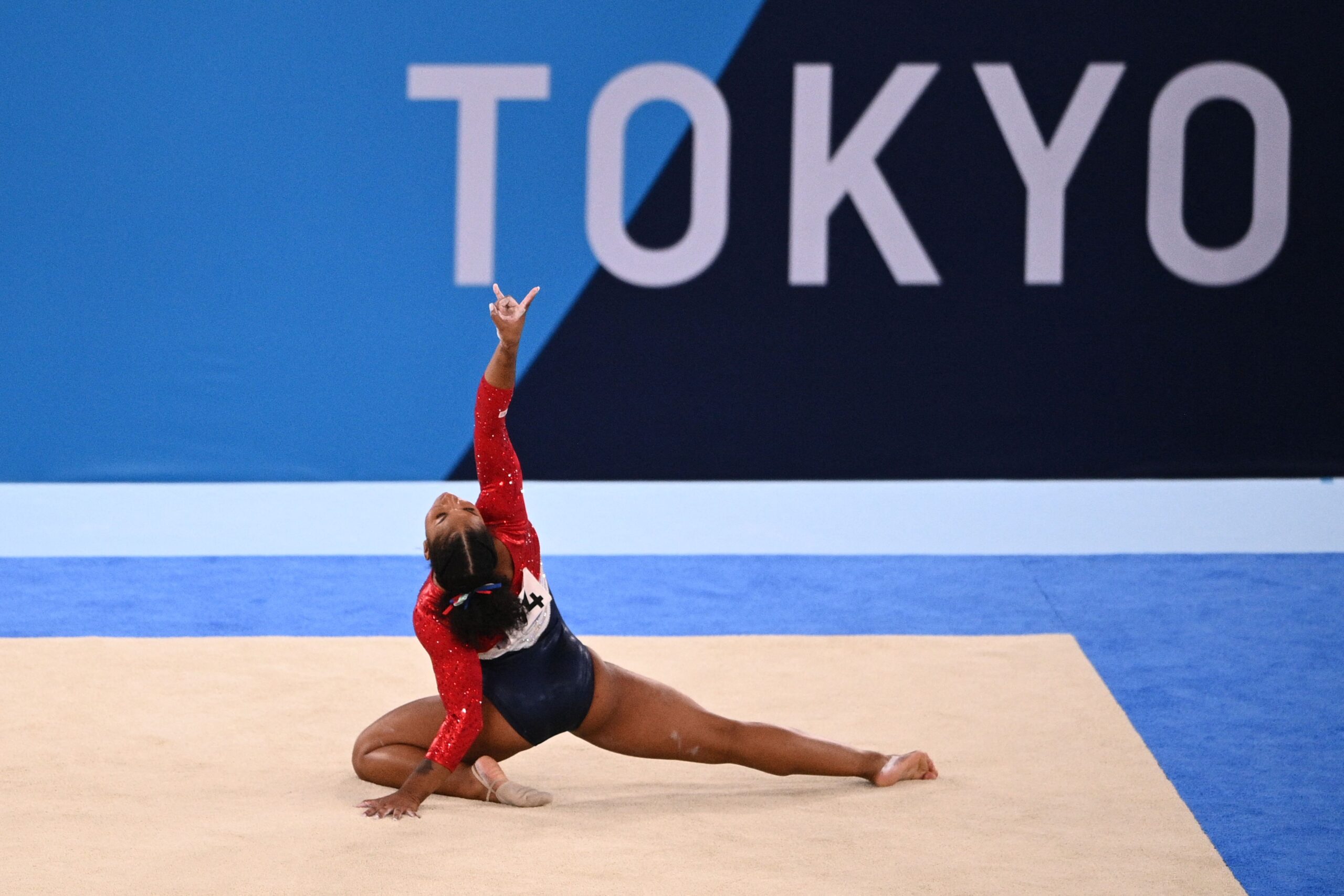 Jordan Chiles Olympic Floor Routine to 'SpiderMan' Theme