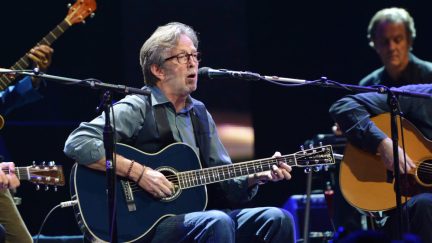Eric Clapton singing