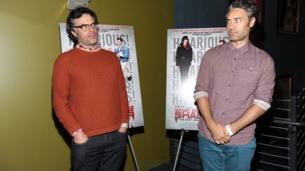 ilmmaker/Actor Jemaine Clement and Taika Waititi attend the New York special screening of 