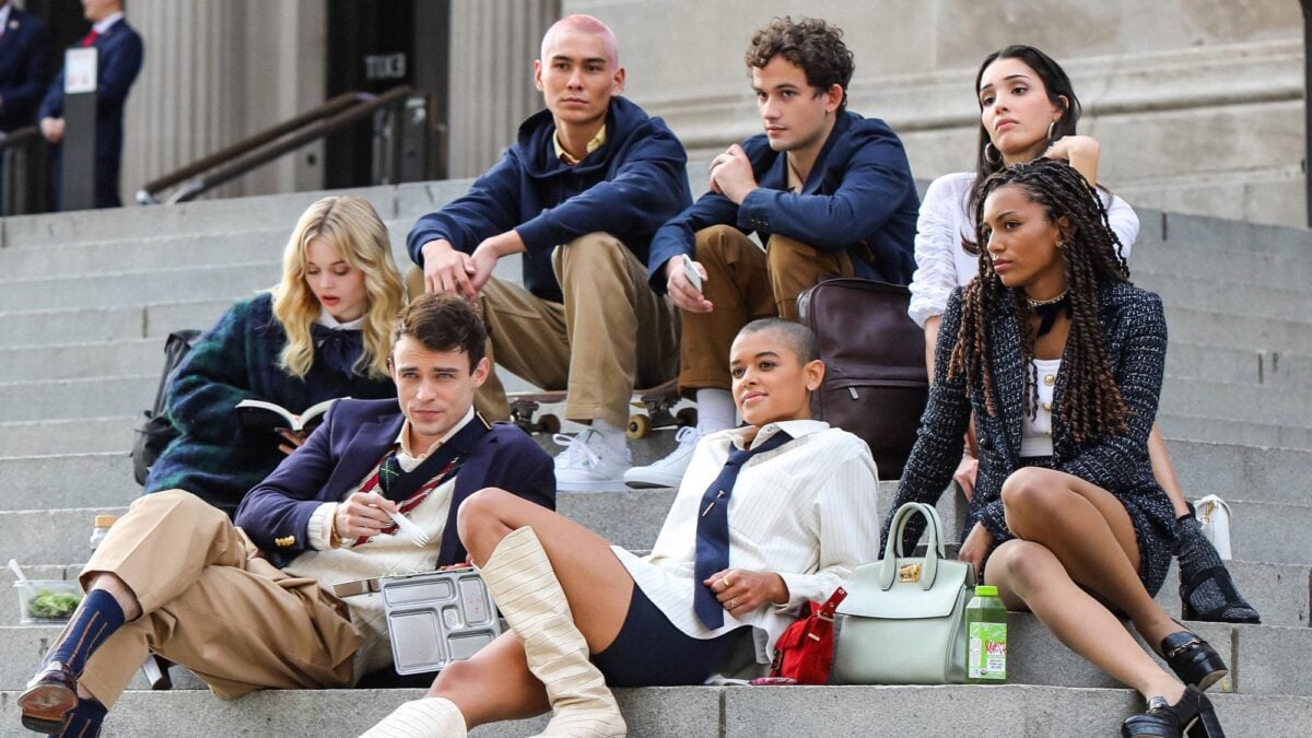 The cast of Gossip Girl on HBO Max