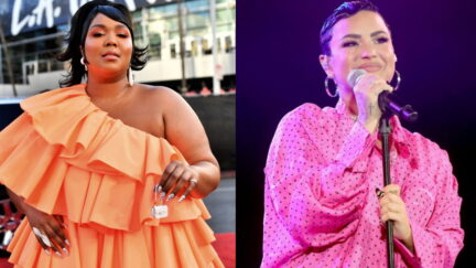 Lizzo and Demi Lovato
