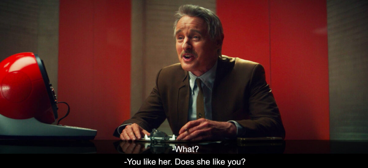 Mobius yelling at Loki