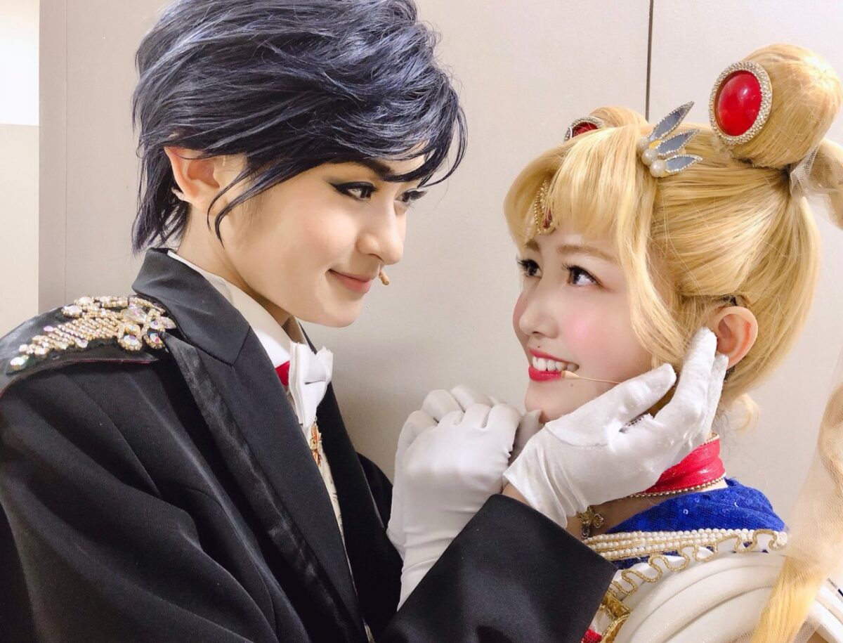 Sailor Moon and Tuxedo Mask