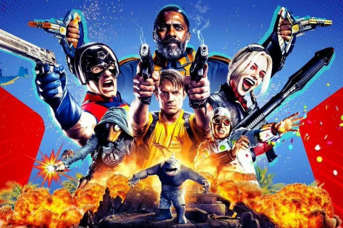 The Suicide Squad poster.