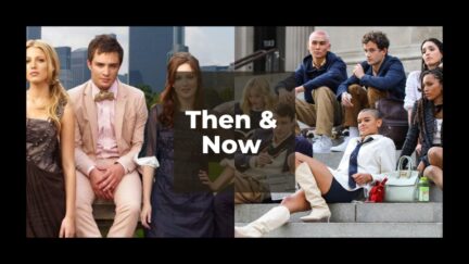 the two casts of gossip girl over the years