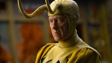 Richard E. Grant as Classic Loki on the Loki series