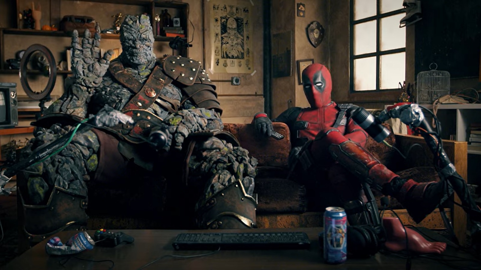 Deadpool and Korg