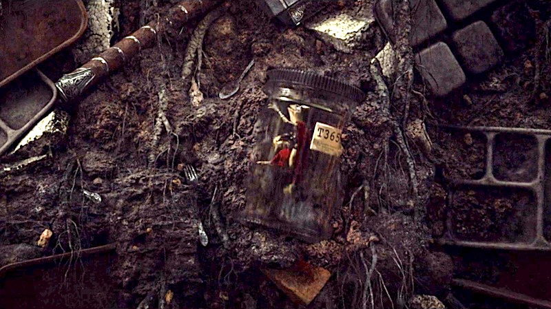 Frog Thor is seen trapped in a jar on 'Loki'