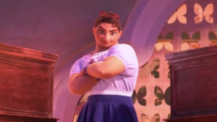 Luisa in Disney's Encanto trailer.