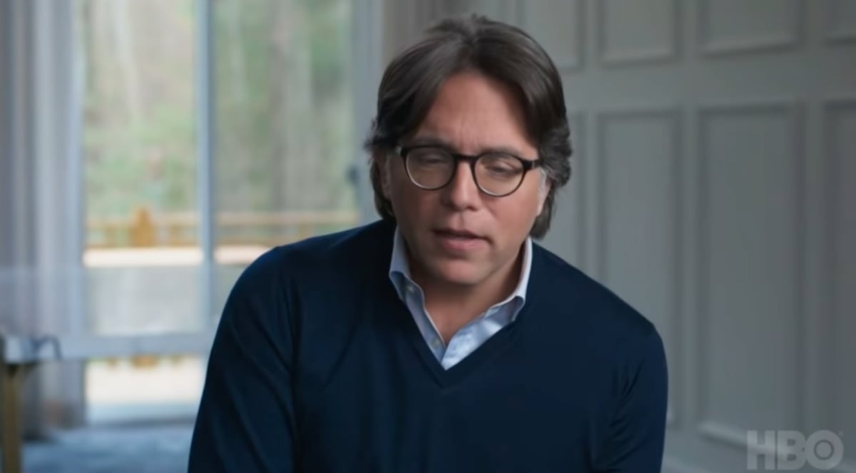 NXIVM leader Keith Raniere pretending to be a human being and that this cult is actually worth a damn