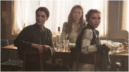 rachel weisz, florence pugh, scarlett johansson