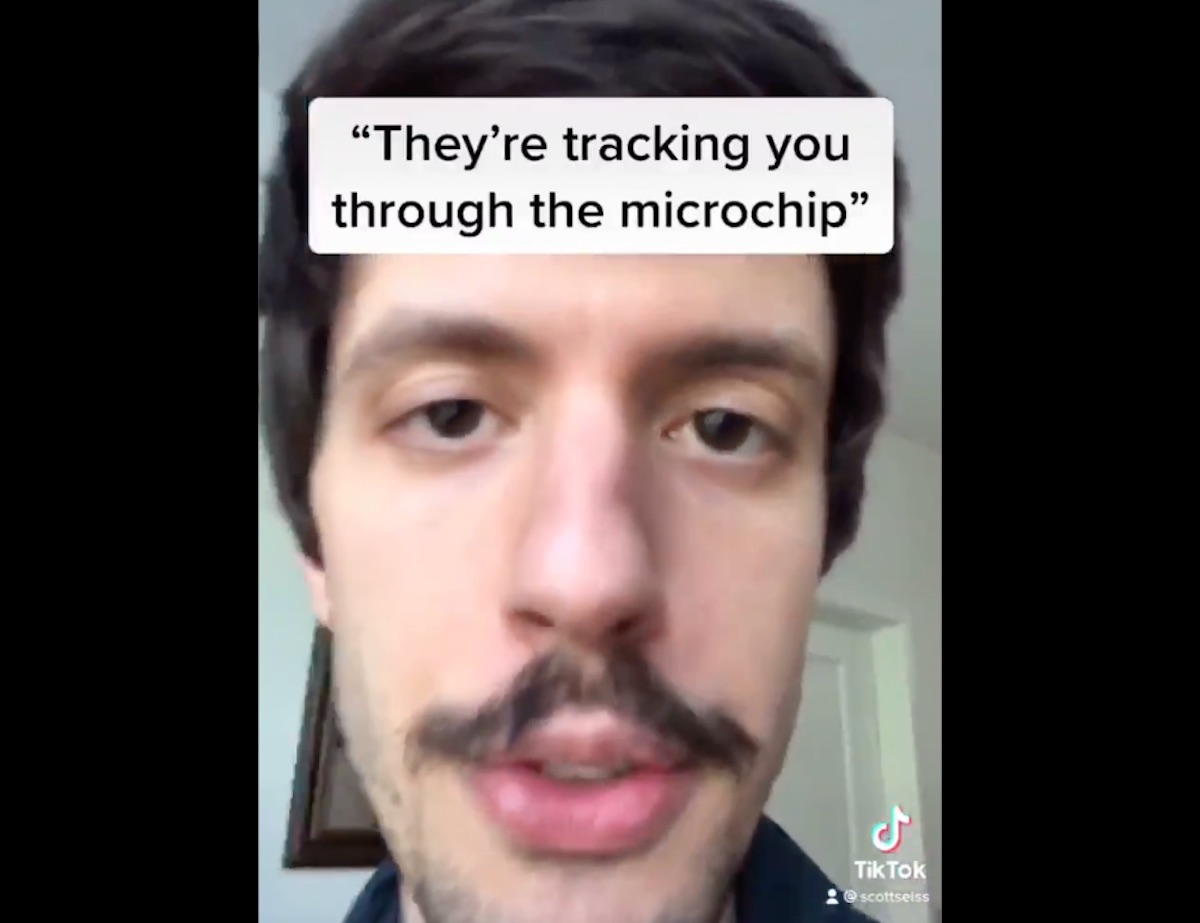 Comedian Scott Steiss's viral TikTok video about anti-vaxxers