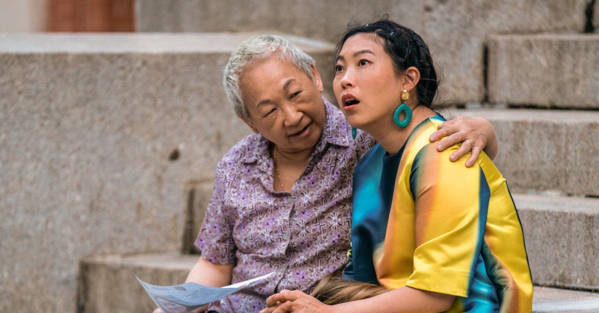 Lori Tan Chinn and Awkwafina in Nora From Queens