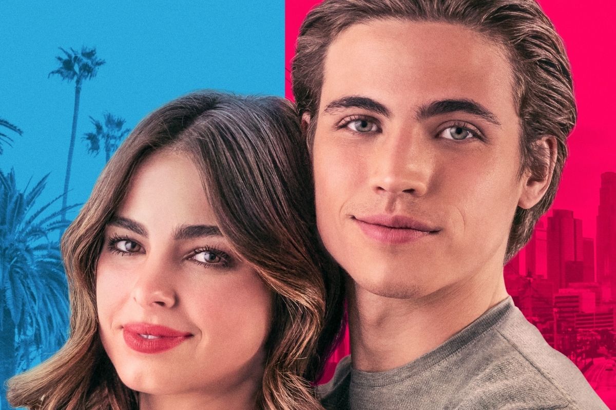 Addison Rae and Tanner Buchanan in Netflix's He's All That.