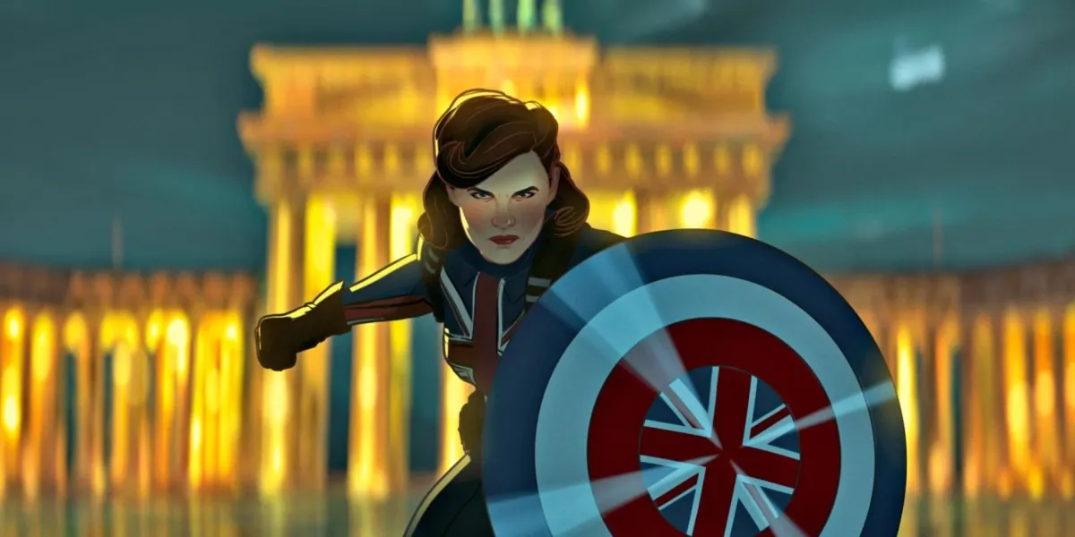 Peggy Carter as Captain Carter in Marvel