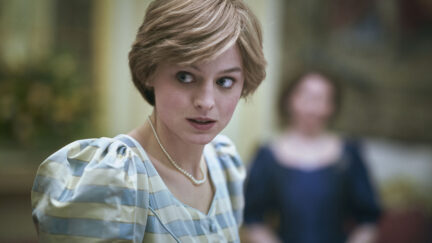 Emma Corrin in 'The Crown'