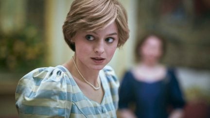 Emma Corrin in 'The Crown'