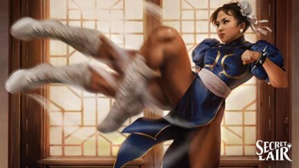 Chun Li in new wotc release looking amazing and cool