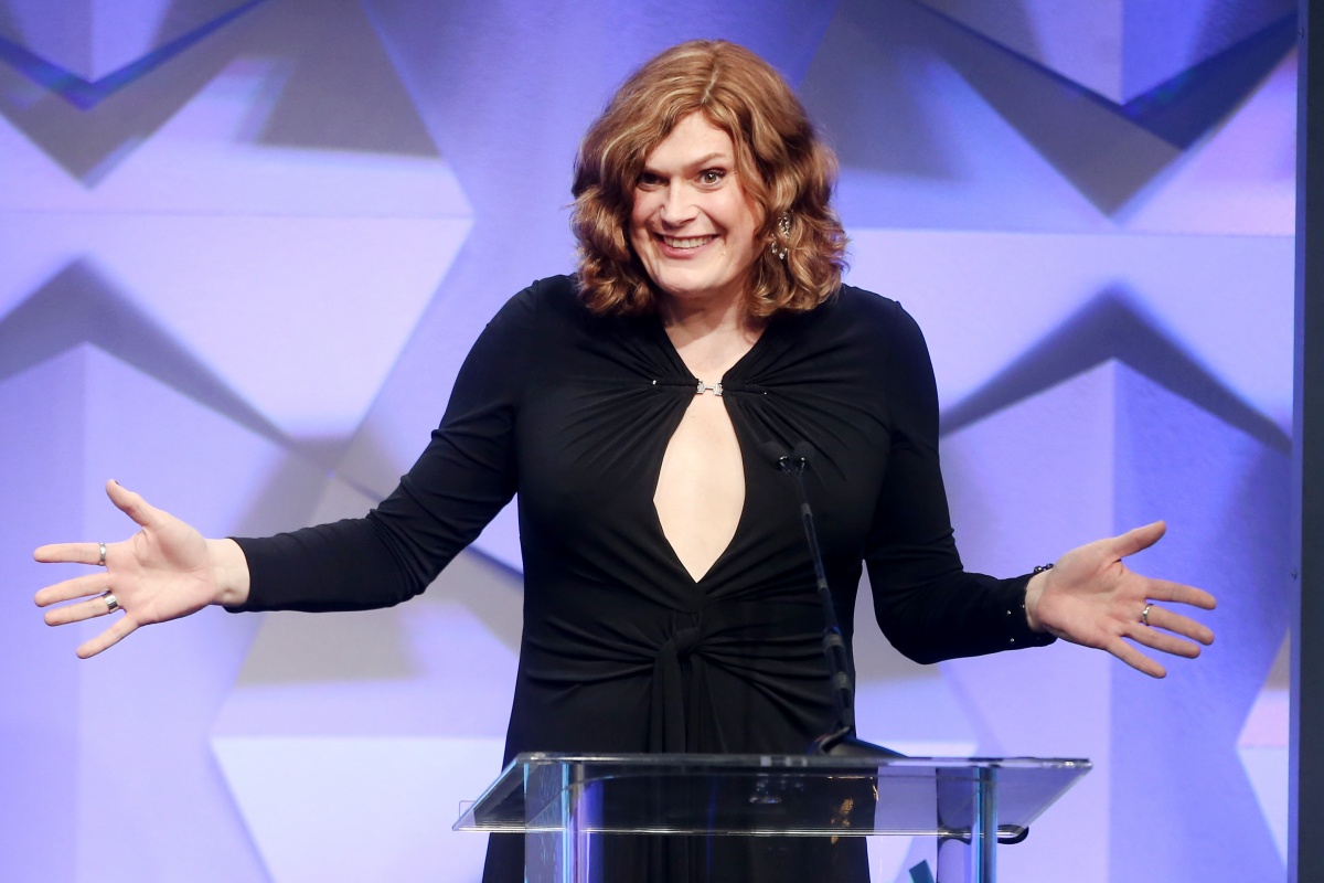 BEVERLY HILLS, CALIFORNIA - APRIL 02: Producer / Director Lilly Wachowski accepts award for Outstanding Drama Series onstage during the 27th Annual GLAAD Media Awards at the Beverly Hilton Hotel on April 2, 2016 in Beverly Hills, California. (Photo by Frederick M. Brown/Getty Images)