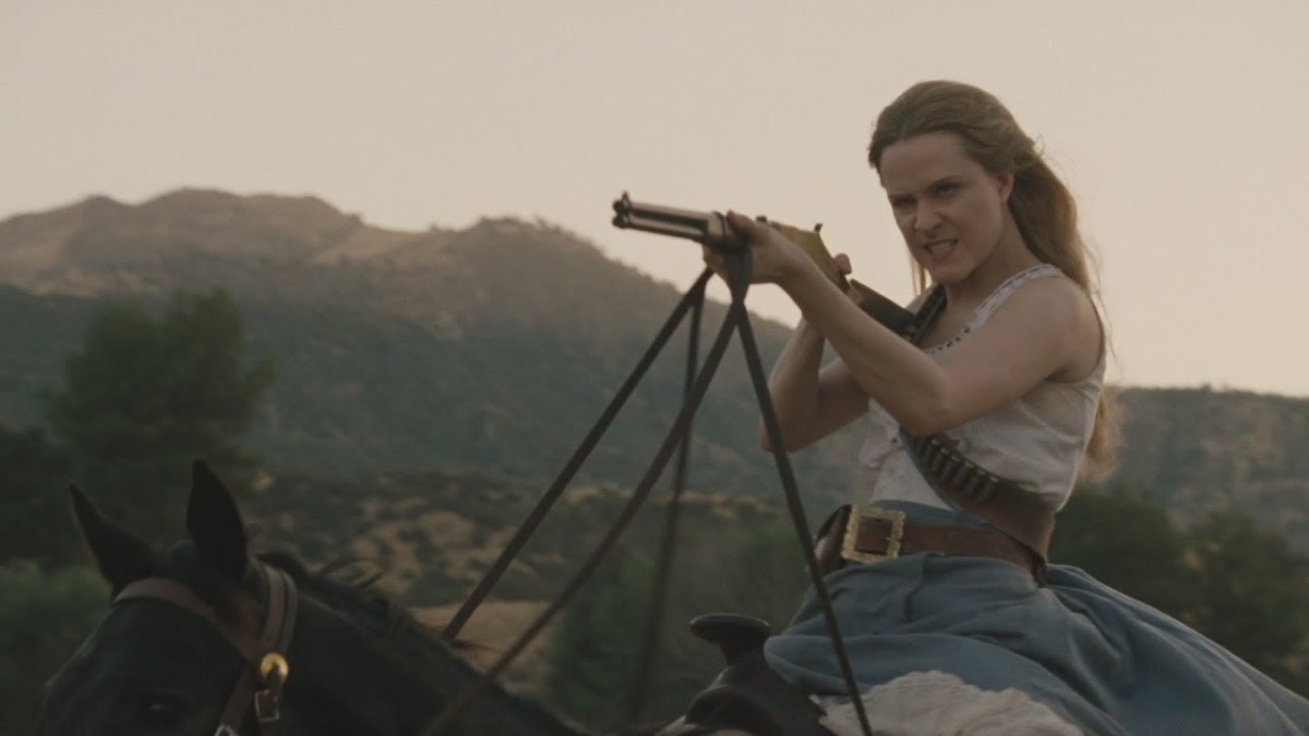 Evan Rachel Wood in Westworld
