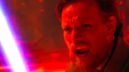 Obi-Wan telling Anakin that Chancellor Palpatine is evil in Star Wars: Episode III – Revenge of the Sith.